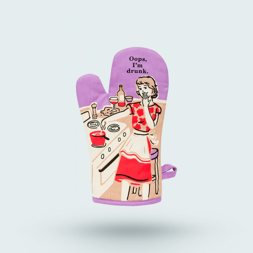 Oops, I'm drunk. Oven Mitt by Blue Q