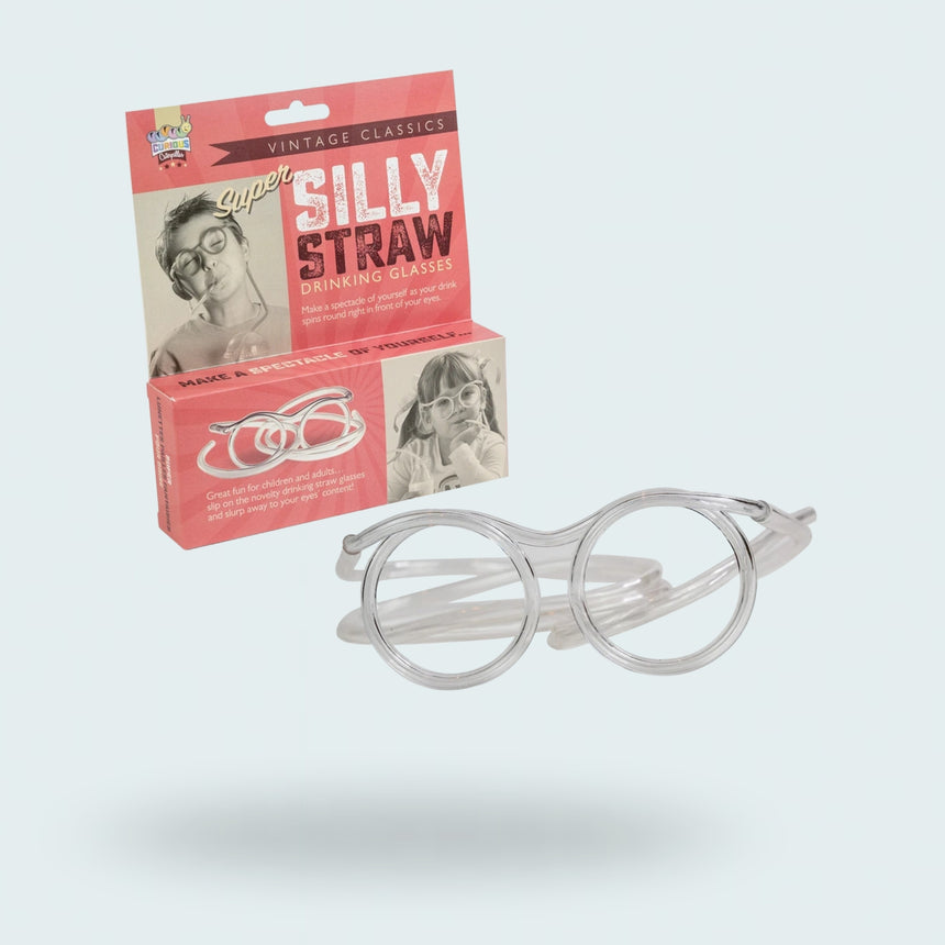 Silly Straw Drinking Glasses