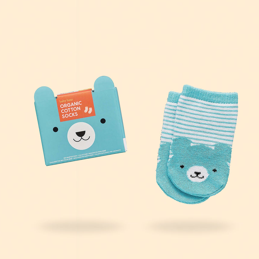 Organic Bear Socks by Petit Collage