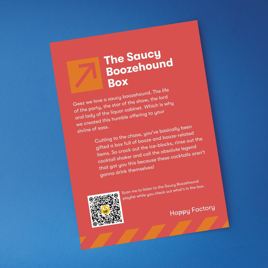 The Saucy Boozehound Box - Happy Factory